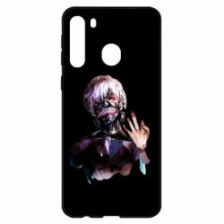 Чехол для Samsung A21 Tokio Ghoul Kaneki - PrintSalon