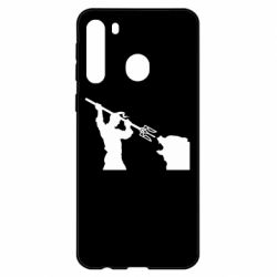 Чехол для Samsung A21 Тризубом по морде - PrintSalon