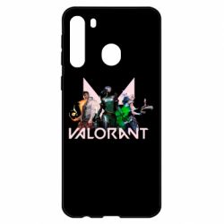 Чехол для Samsung A21 Valorant characters - PrintSalon