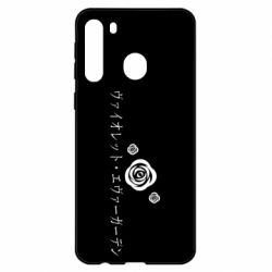 Чехол для Samsung A21 Violet Evergarden logo - PrintSalon