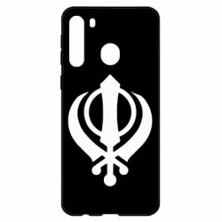 Чехол для Samsung A21 White Khanda