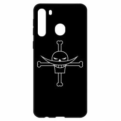 Чехол для Samsung A21 Whitebeard logo - PrintSalon