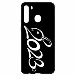 Чехол для Samsung A21 Заяц 2023 - PrintSalon