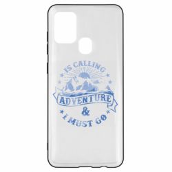 Чехол для Samsung A21s Adventure is calling - PrintSalon