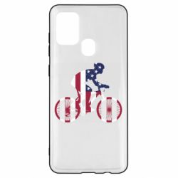 Чохол для Samsung A21s American cyclist