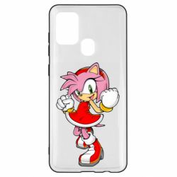 Чохол для Samsung A21s Amy Rose with smile - PrintSalon