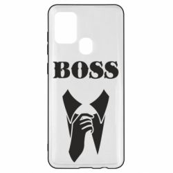 Чехол для Samsung A21s Boss Costume - PrintSalon