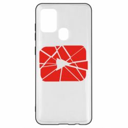 Чехол для Samsung A21s Broken - PrintSalon