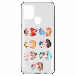 Чехол для Samsung A21s BTS cute boys - PrintSalon