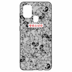 Чехол для Samsung A21s BTS 방탄소년단 - PrintSalon