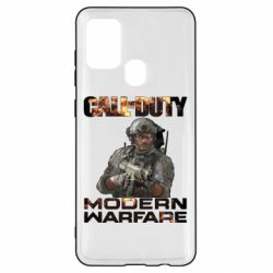 Чехол для Samsung A21s Call of Duty: Modern Warfare-PrintSalon Чехол для Samsung A21s Call of Duty: Modern Warfare