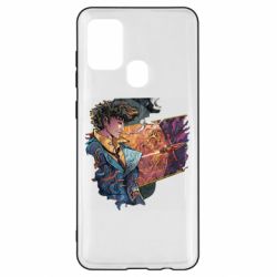 Чехол для Samsung A21s Cowboy Bebop abstraction - PrintSalon