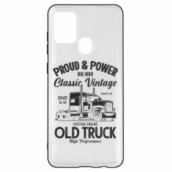 Чехол для Samsung A21s Custom old truck - PrintSalon