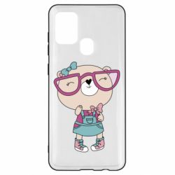 Чехол для Samsung A21s Cute bear