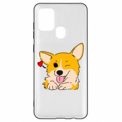 Чехол для Samsung A21s Cute Corgi Puppy - PrintSalon