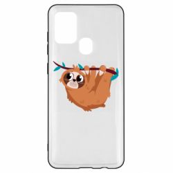 Чехол для Samsung A21s Cute sloth - PrintSalon