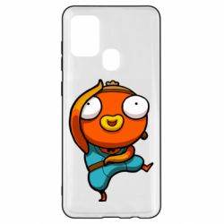 Чехол для Samsung A21s Dancing Fishstick - PrintSalon