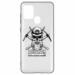 Чехол для Samsung A21s Deep Rock Galactic skull - PrintSalon