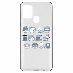 Чехол для Samsung A21s Doctor who icons - PrintSalon