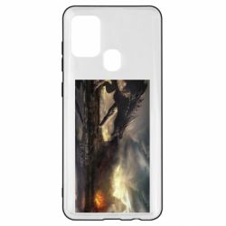 Чохол для Samsung A21s Дракон арт - PrintSalon