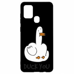 Чехол для Samsung A21s Duck you - PrintSalon