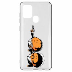 Чехол для Samsung A21s Джулс и Винсент - PrintSalon