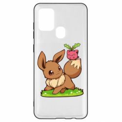 Чохол для Samsung A21s Eevee with Hoppip - PrintSalon
