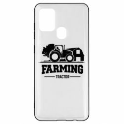 Чехол для Samsung A21s Farming Tractor - PrintSalon