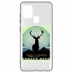 Чехол для Samsung A21s Forest deer - PrintSalon