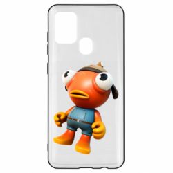 Чехол для Samsung A21s Fortnite карасик - PrintSalon