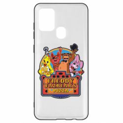 Чехол для Samsung A21s Freddy Pizza - PrintSalon