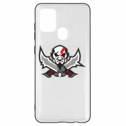Чехол для Samsung A21s God of war Kratos vector - PrintSalon