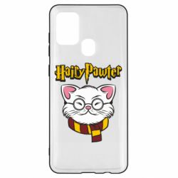Чехол для Samsung A21s Harry Potter cat - PrintSalon