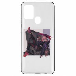 Чехол для Samsung A21s Hey, Power - PrintSalon