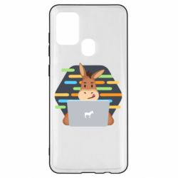 Чехол для Samsung A21s Horse hacker - PrintSalon