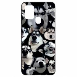 Чохол для Samsung A21s Husky Emotions - PrintSalon
