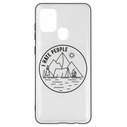 Чехол для Samsung A21s I hate people - camper - PrintSalon