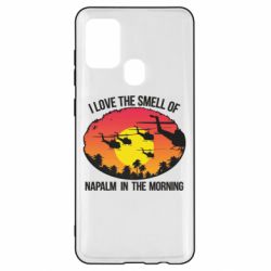 Чехол для Samsung A21s I love the smell napalm, in the morning - PrintSalon