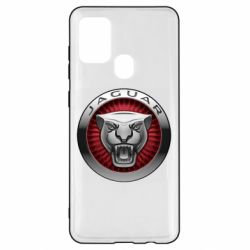 Чехол для Samsung A21s Jaguar Logo circle - PrintSalon