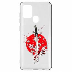 Чохол для Samsung A21s katana in sakura - PrintSalon