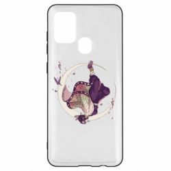 Чехол для Samsung A21s Kochou Shinobu аnime Demon Slayer - PrintSalon