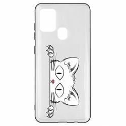Чехол для Samsung A21s Котейка - PrintSalon