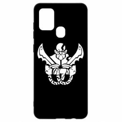 Чехол для Samsung A21s Kratos silhouette - PrintSalon