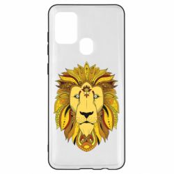 Чехол для Samsung A21s Lion art - PrintSalon