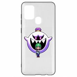 Чохол для Samsung A21s Luigi and King Boo - PrintSalon