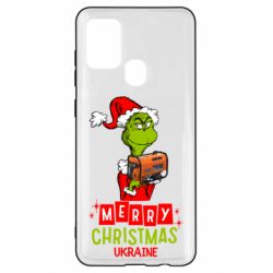 Чохол для Samsung A21s З Різдвом Христовим Україно-Грінч і Генератор - PrintSalon