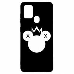 Чохол для Samsung A21s Mickey with a crown