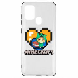 Чохол для Samsung A21s Minecraft Girl - PrintSalon