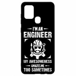 Чехол для Samsung A21s My awesomeness amazes me too sometimes - PrintSalon