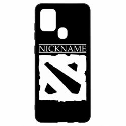 Чехол для Samsung A21s Nickname Dota - PrintSalon